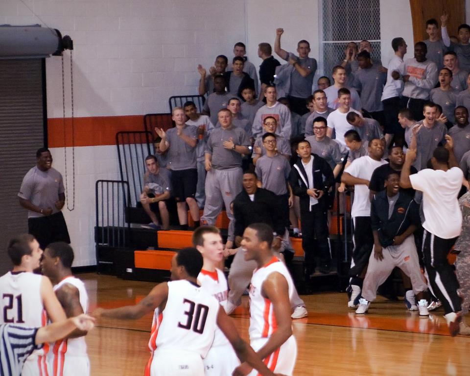 Cadets at PG game