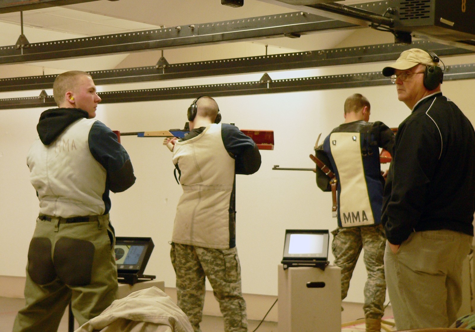 Varsity Rifle in Action at States