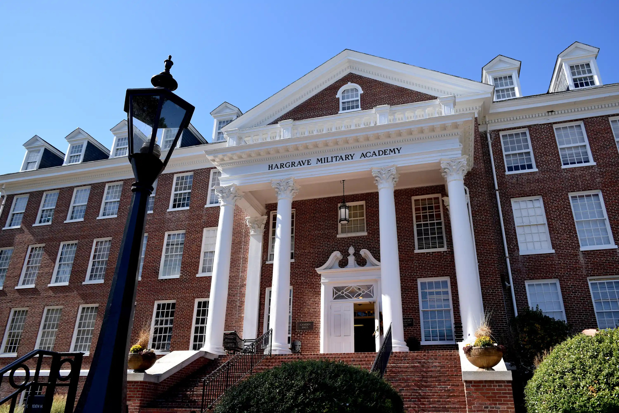 Front of Camden Hall