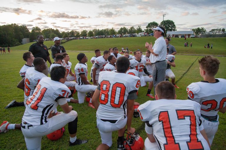 Football preseason basics, practices and first contest