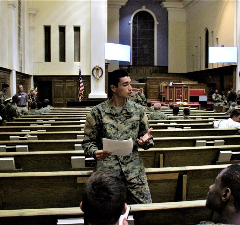 Devotions Workshop by Chaplain Felty