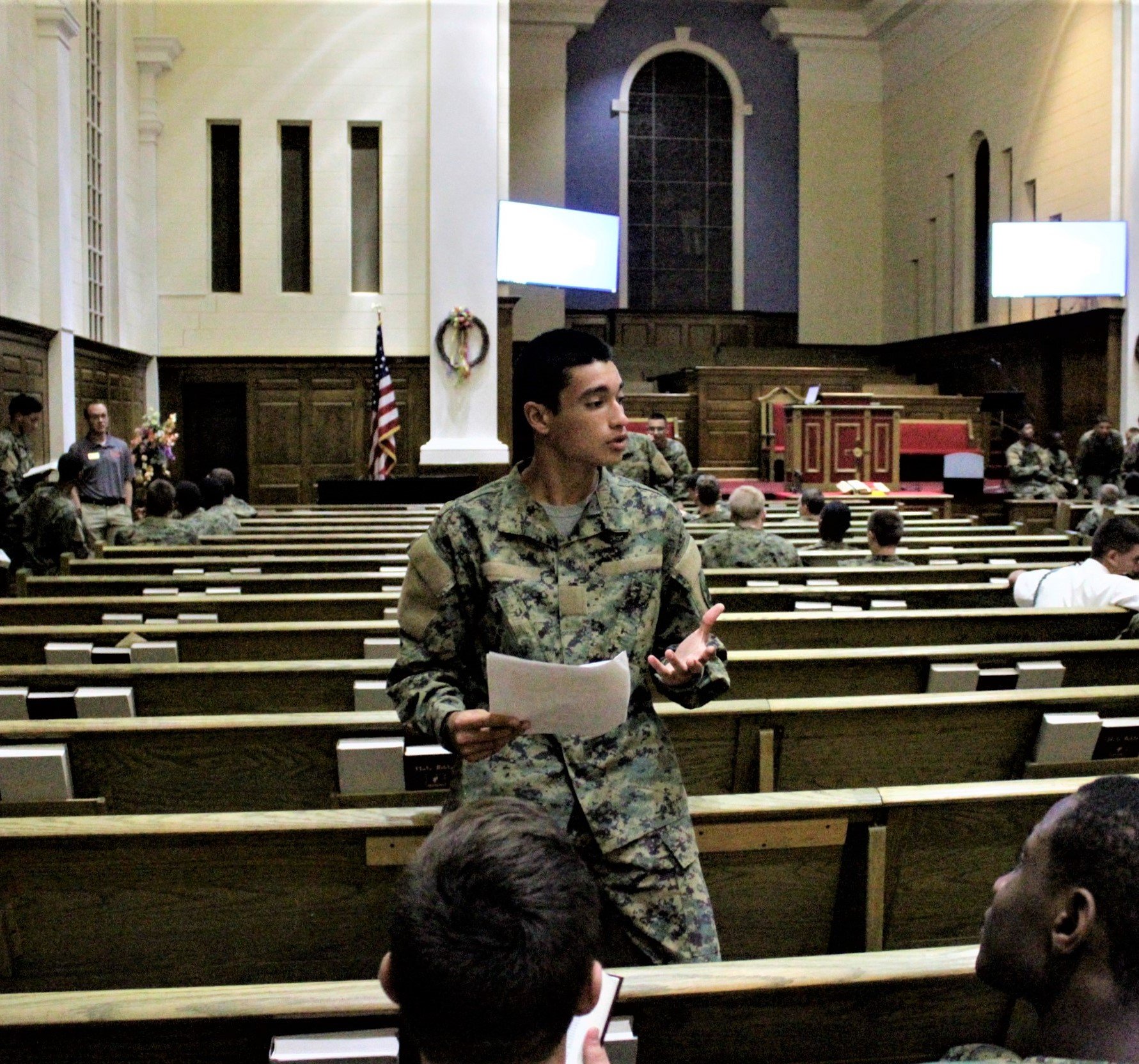 Devotions Workshop by Chaplain Felty