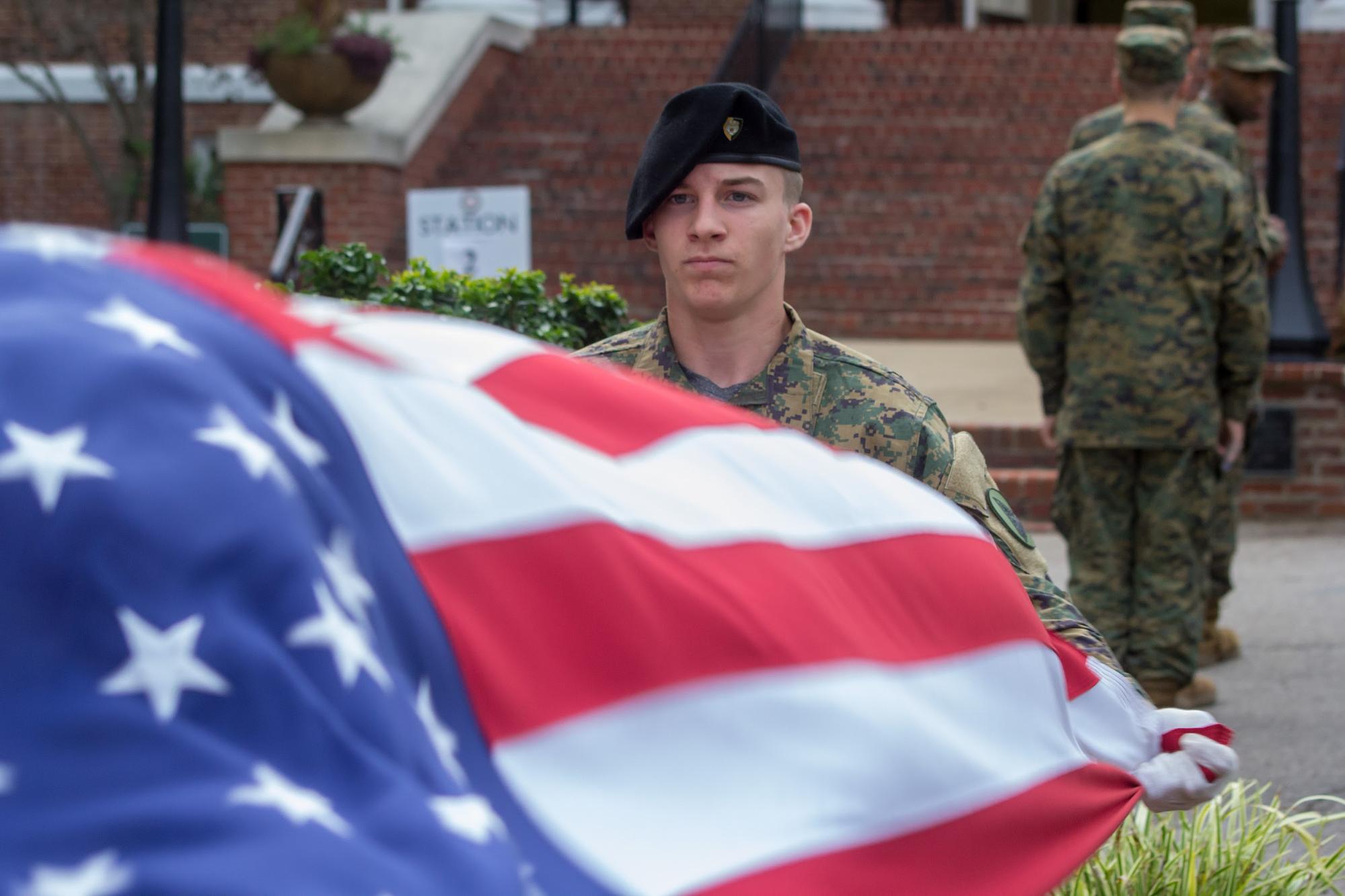 Class on U.S. Flag History and Etiquette