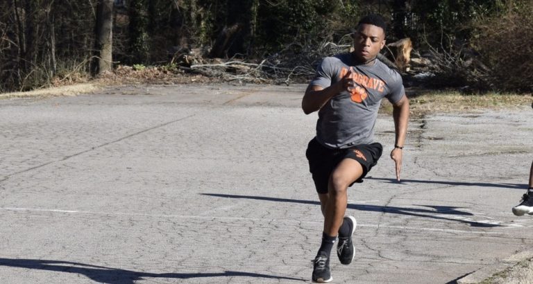 Hargrave runner on track
